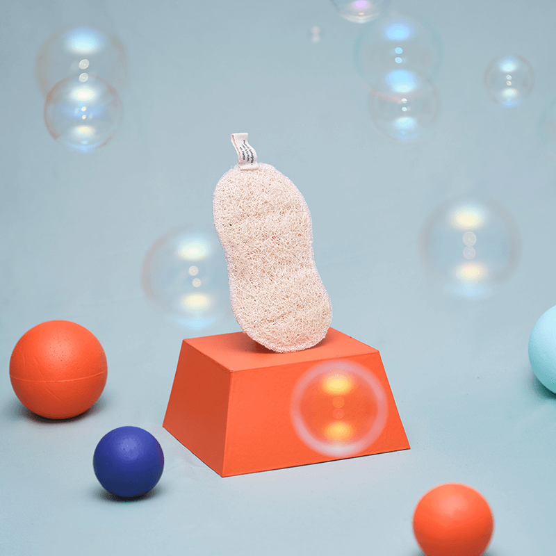 eponge lavable en loofah fibre naturelle pour-la vaisselle