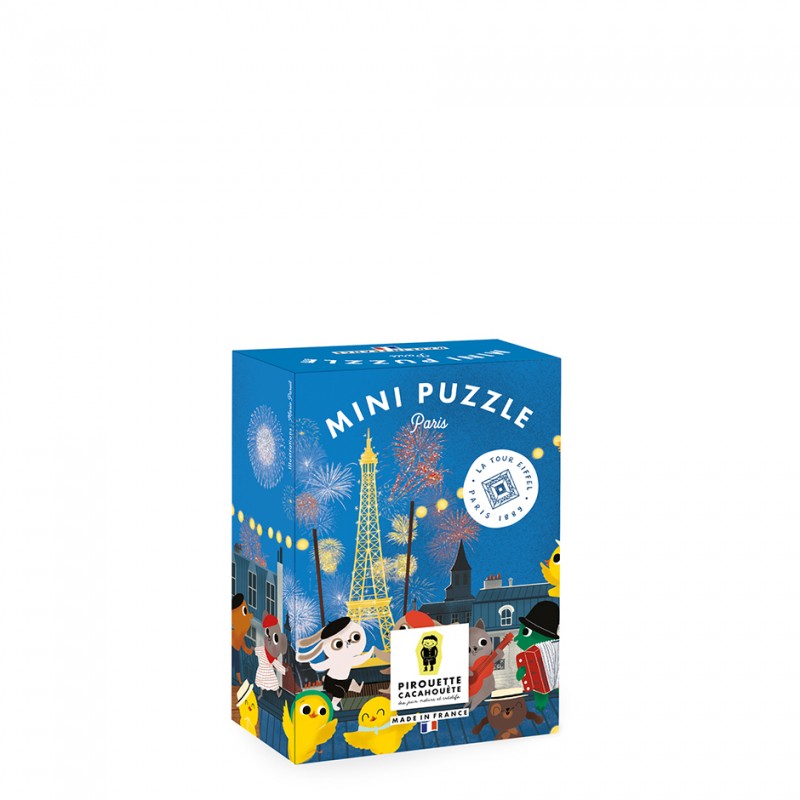 Mini puzzle Paris - Pirouette Cacahouete