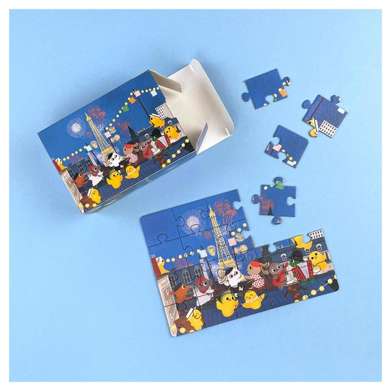 Puzzle Paris 20 pièces - Pirouette Cacahouete