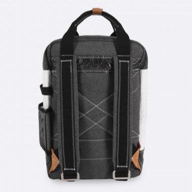 Sac à dos Wally 3Dl blanc et gris