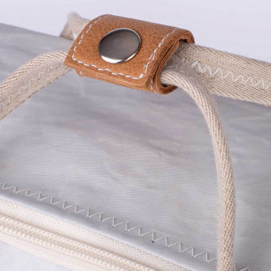 Sac à dos Willy Lin et cuir camel