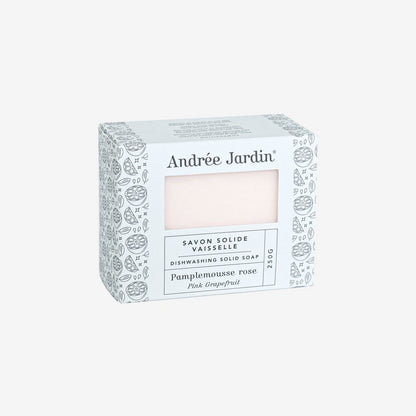 Savon solide vaisselle pamplemousse Andrée Jardin - cuisine zéro déchet