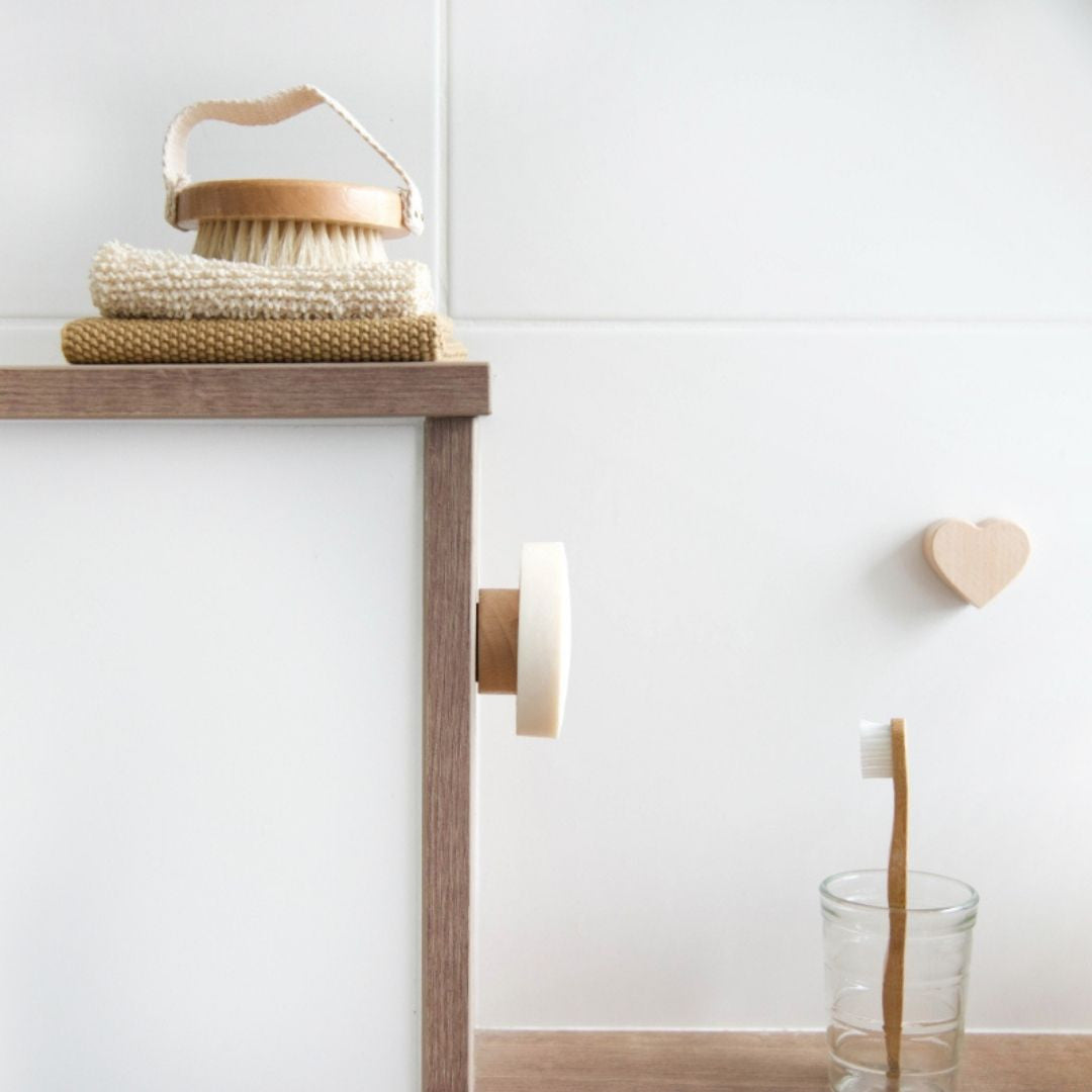 porte-savon - bois - fait main - aimanté - made in France - salle de bain