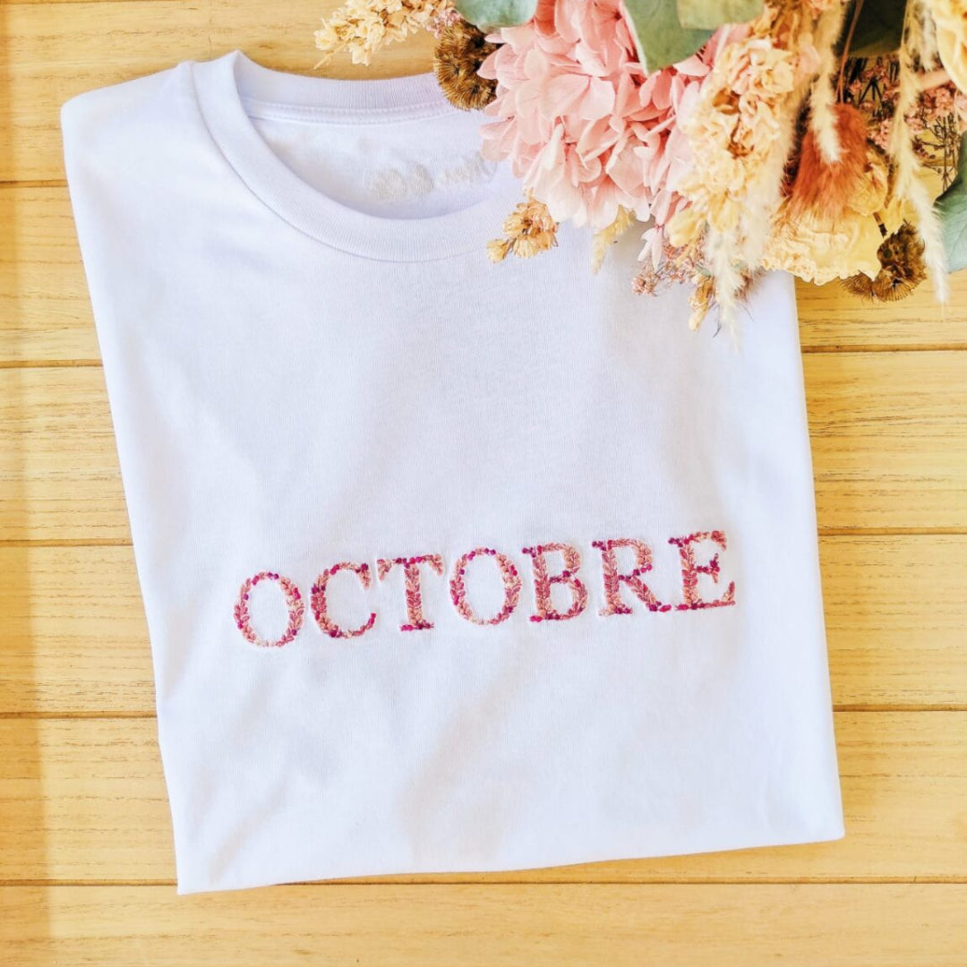 t-shirt - octobre