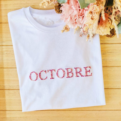 t-shirt - octobre