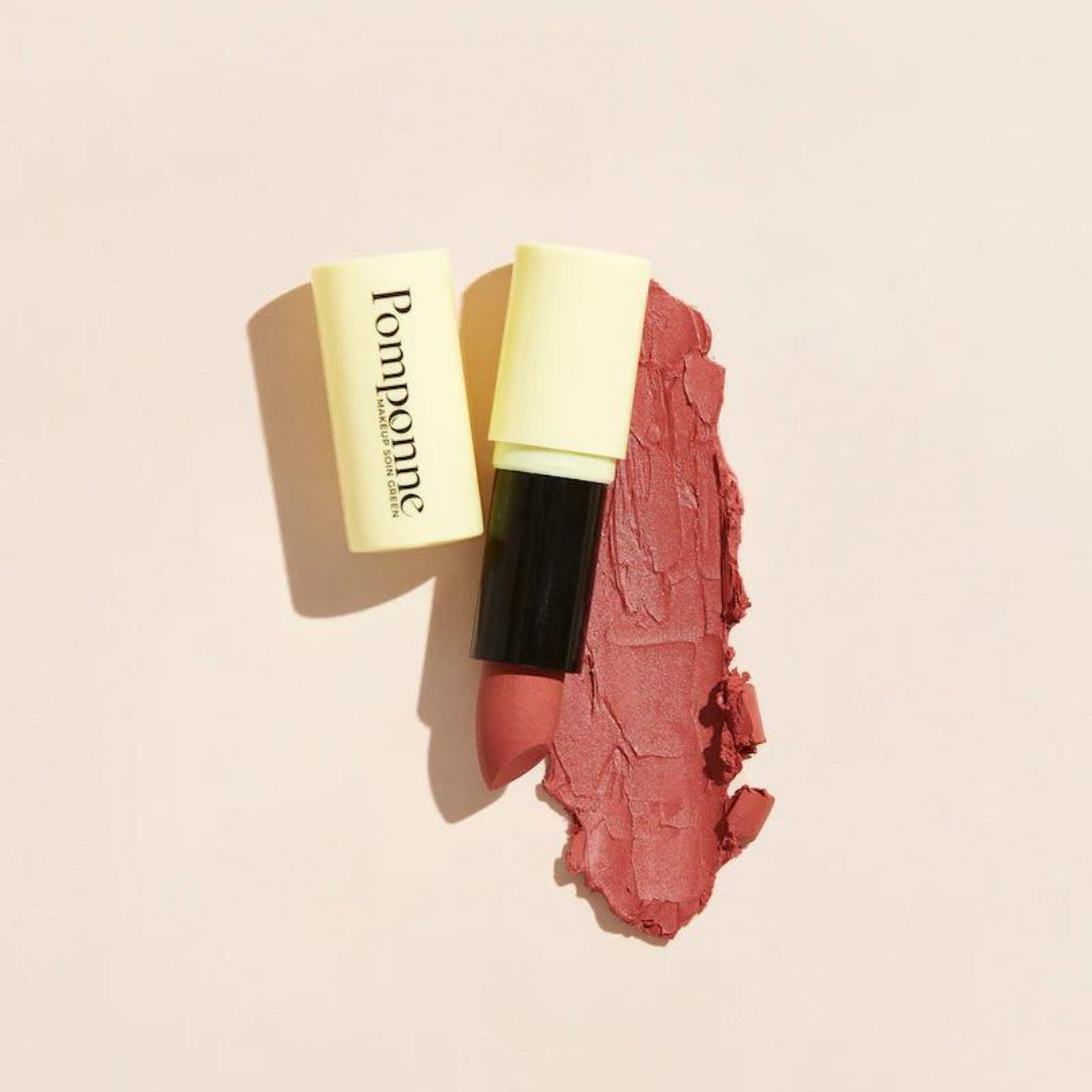 ROUGE À LÈVRES - SWATCH  cosmétique vegan Pomponne makeup