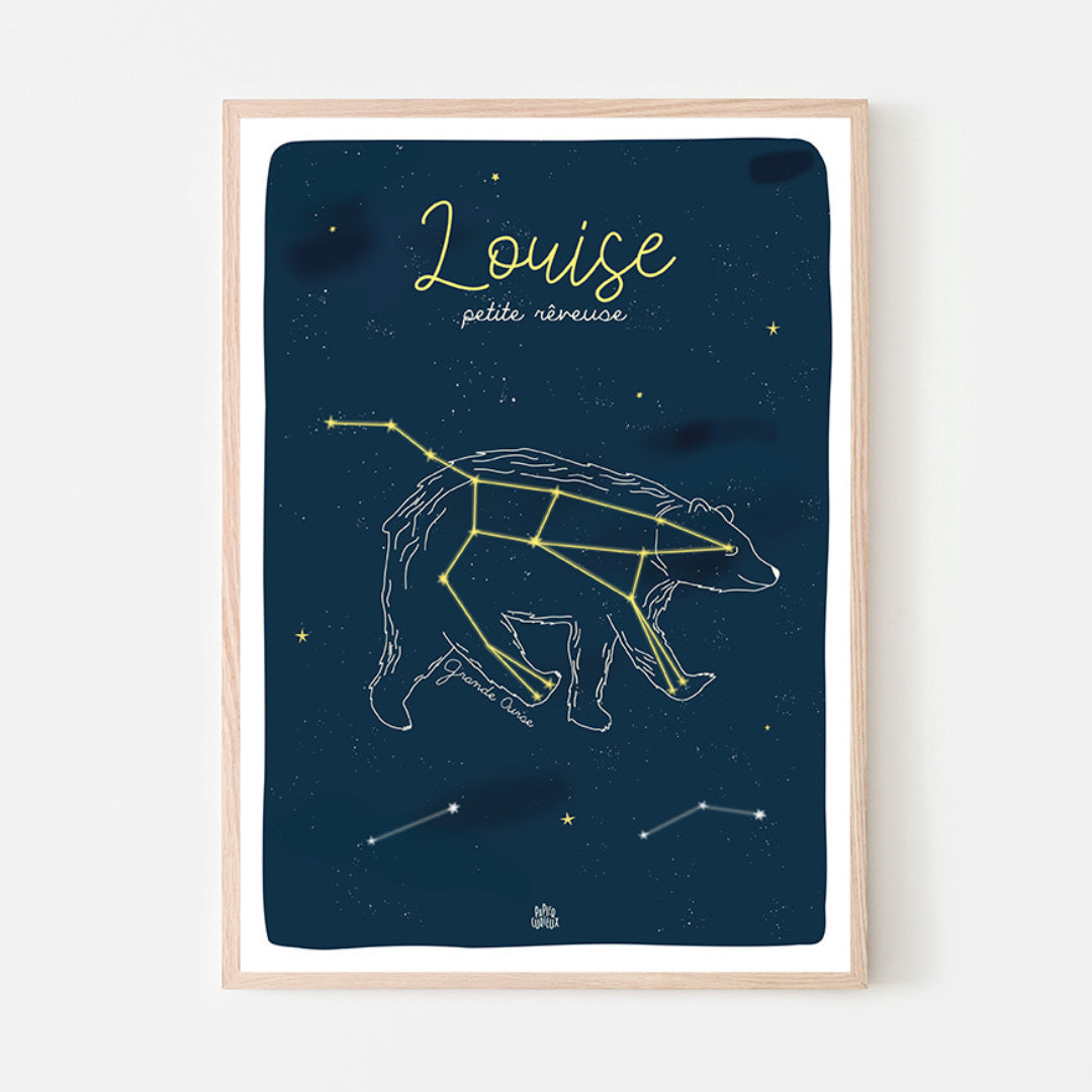 papiercurieux-affiche-ours - - Papeterie made in France Papier curieux