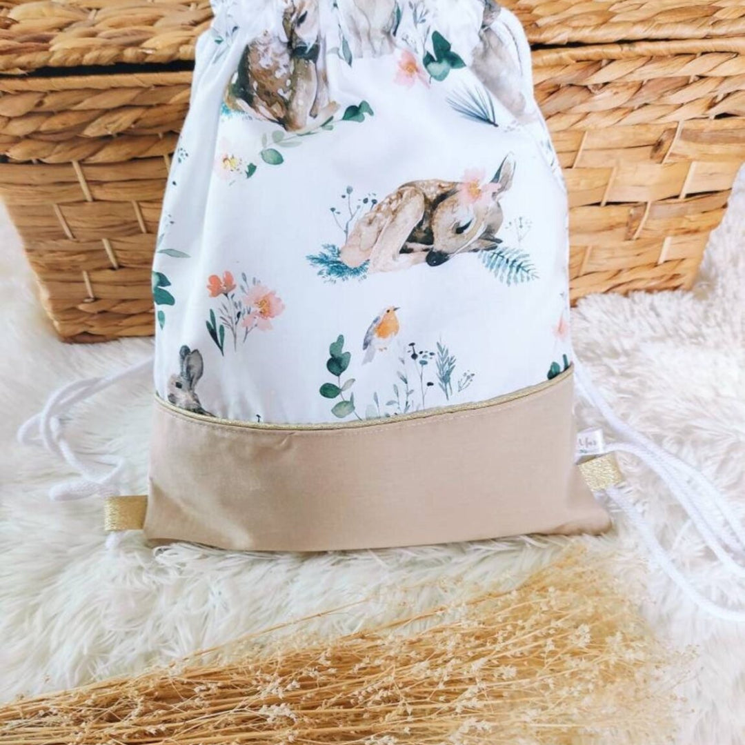 Sac pour enfant collection Forêt Enchantée - marque française Mar &amp; Clo