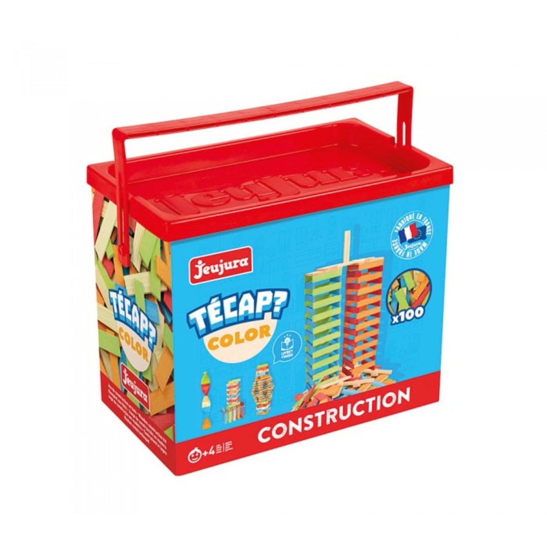 Jeu de construction Jeujura tecap-jeu-100-pieces made in france