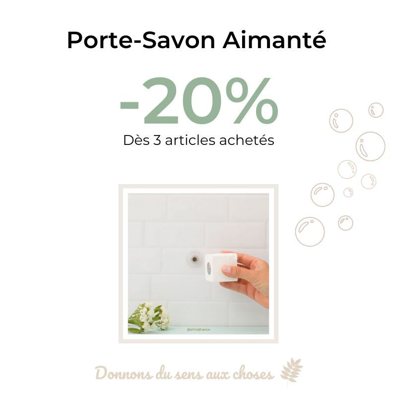 Offre Family -20% dès 3 portes savons achetés Marketplace de marques françaises