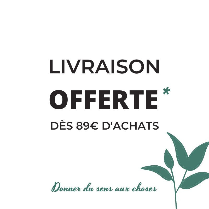 Livraison offerte dès 89 € d&