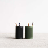Porte à crayon vert - Accessoire de bureau Minimum design