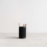 Porte à crayon noir - Accessoire de bureau Minimum design