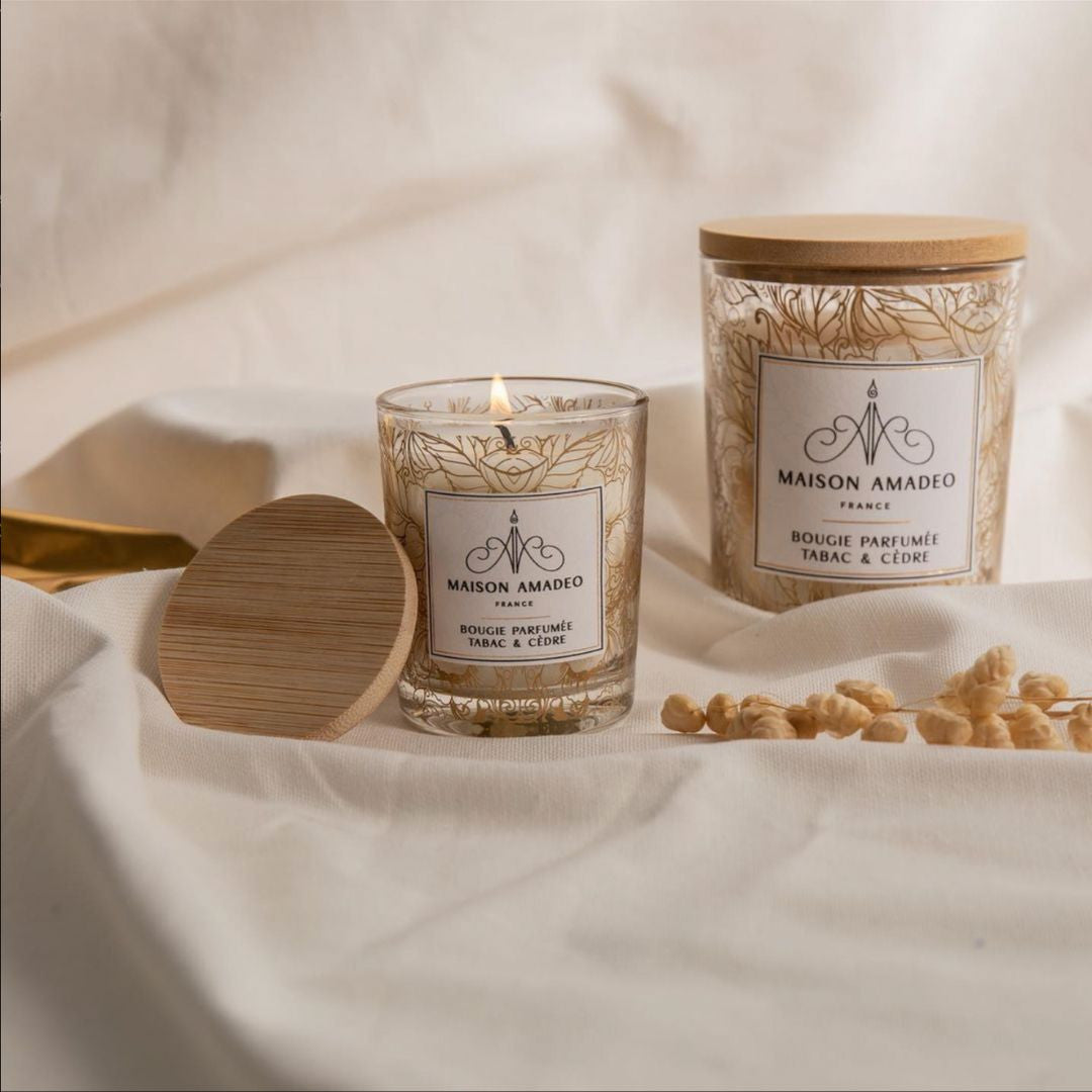 Bougies cocooning Made in France - Maison Amadeo