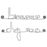 Bijoux de mur "Bienvenue chez nous"