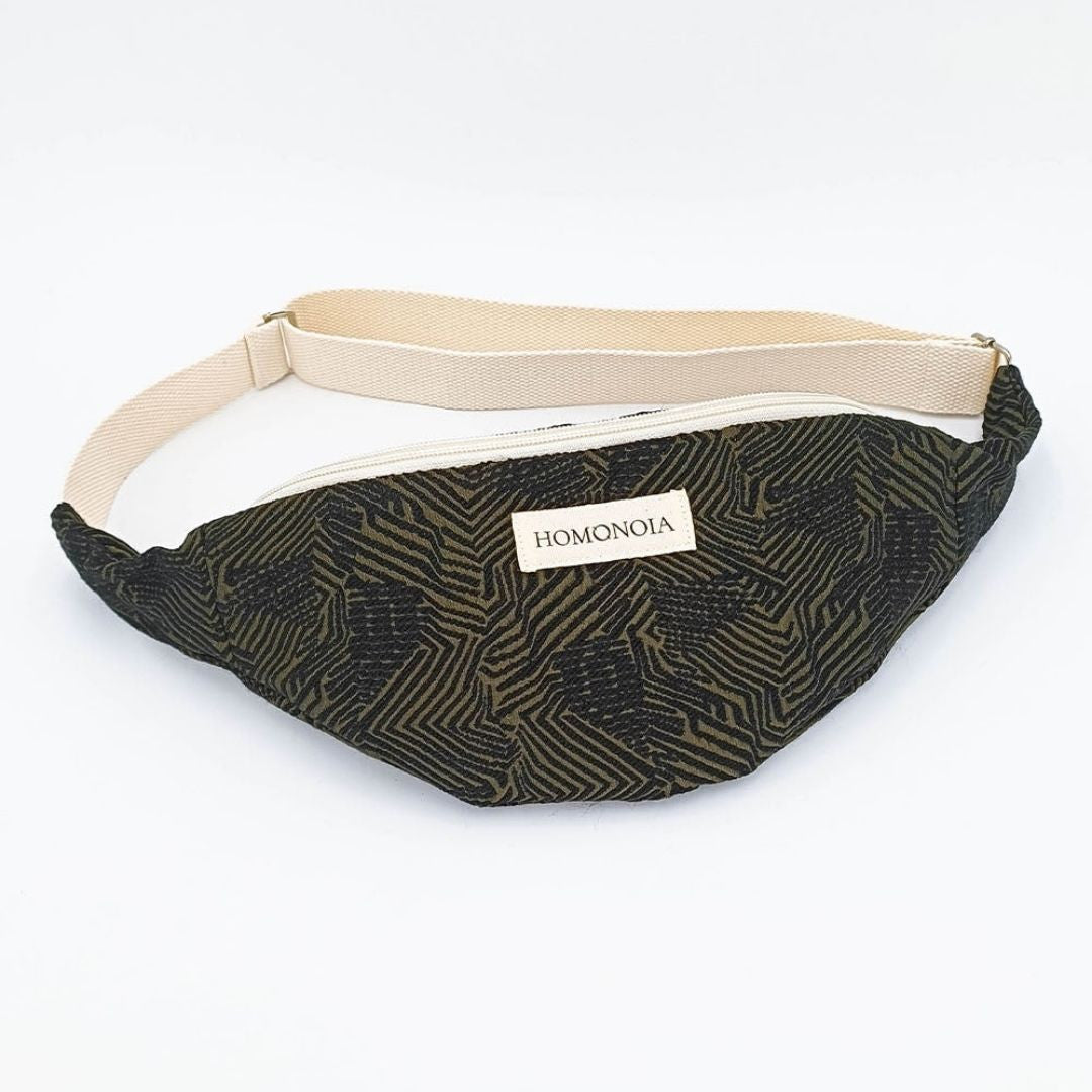 Banane - Jacquard Vert et Noir - made in France - mode