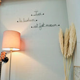 "Ici le bonheur est fait maison" - Bijoux de mur