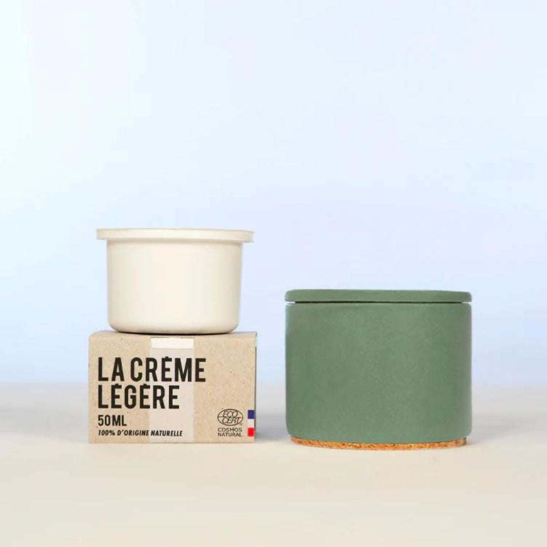 Coffret la crème légère vert - La crème libre