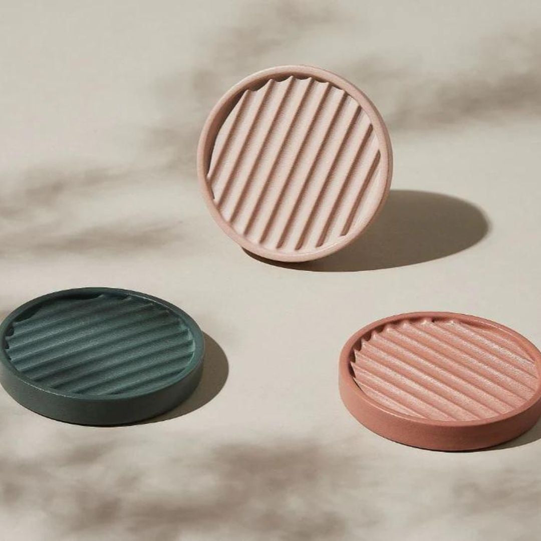 Porte Savon solide - accessoire salle de bain design La Crème Libre