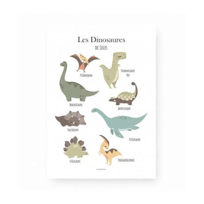 Affiche Les Dinosaures