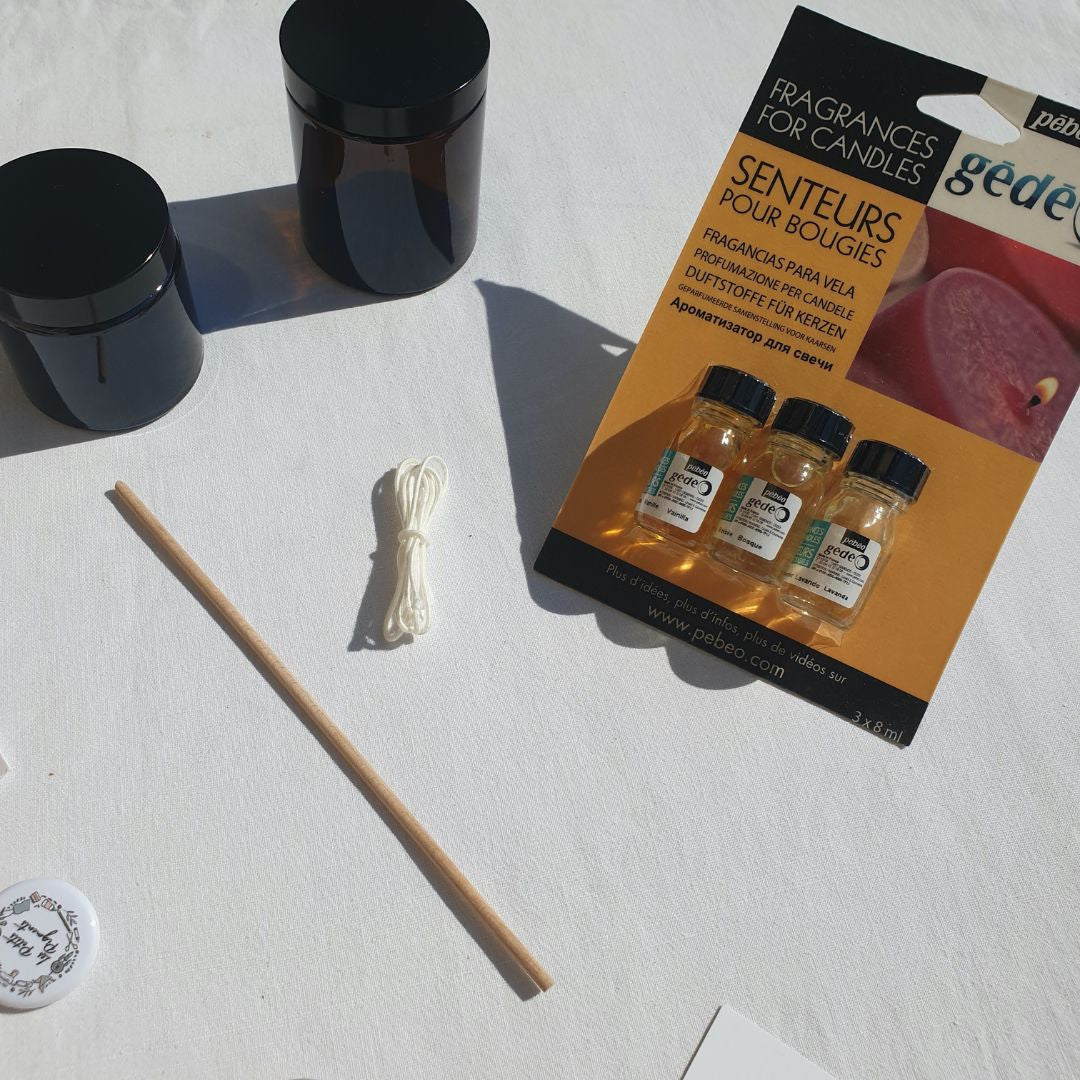 Kit de fabrication - Bougies naturelles - les petits pigments