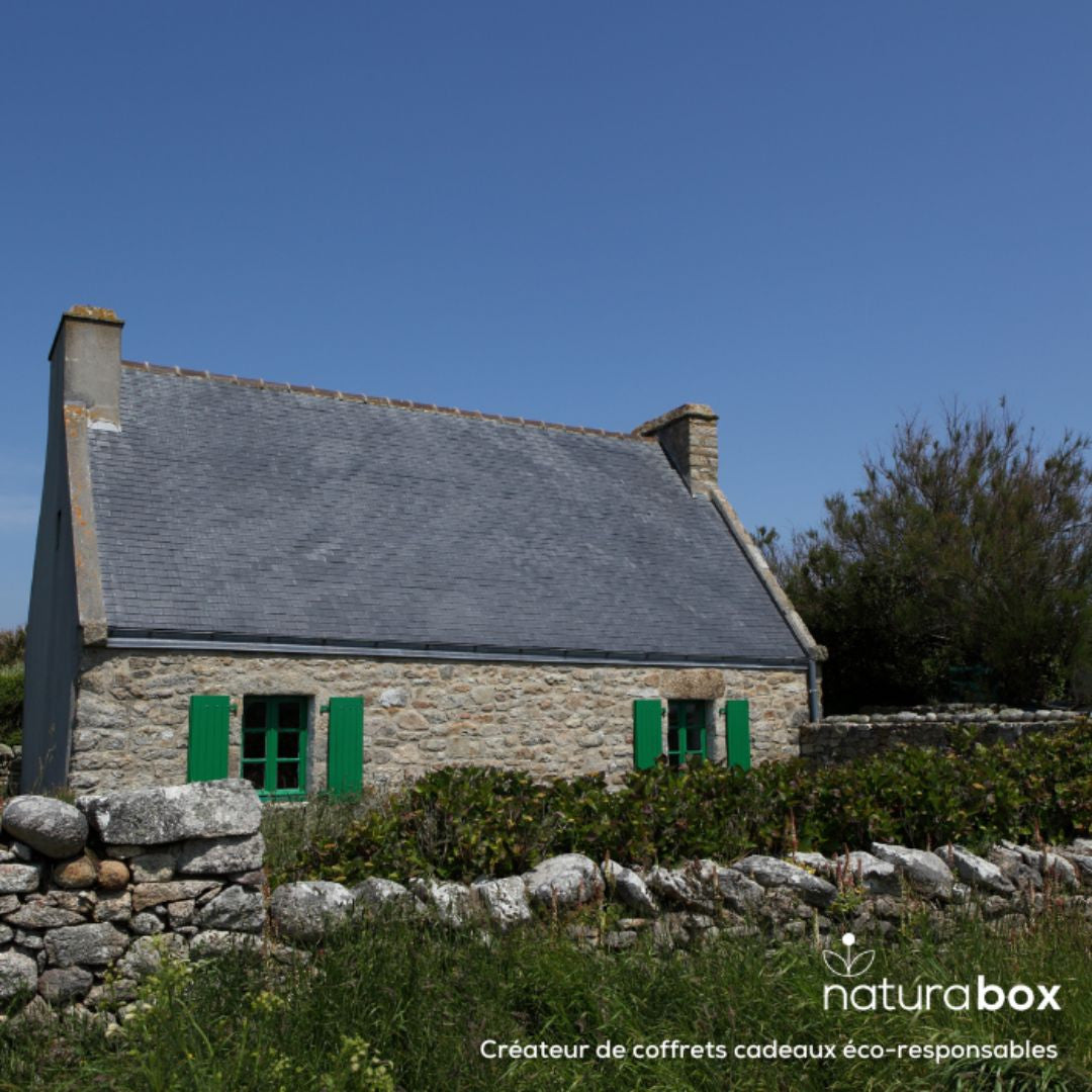 Coffret Naturellement Bretagne - Logement typique de la Bretagne