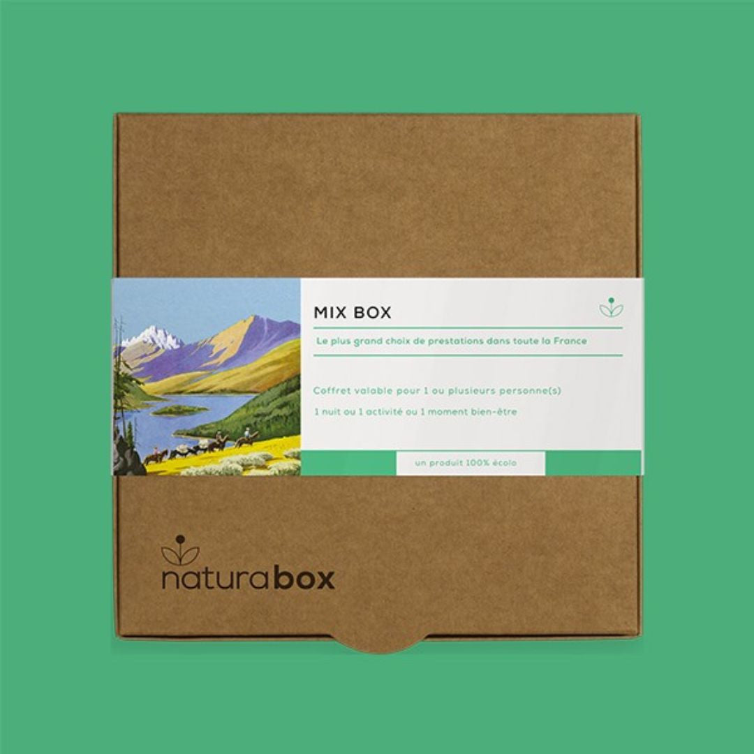 Coffret Mix box NATURABOX - Tourisme vert