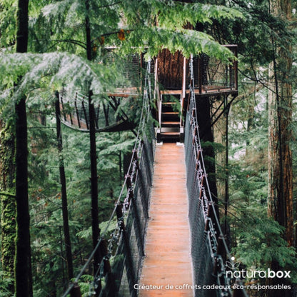 Coffret Cabanes Perchées - Lieu insolite Naturabox