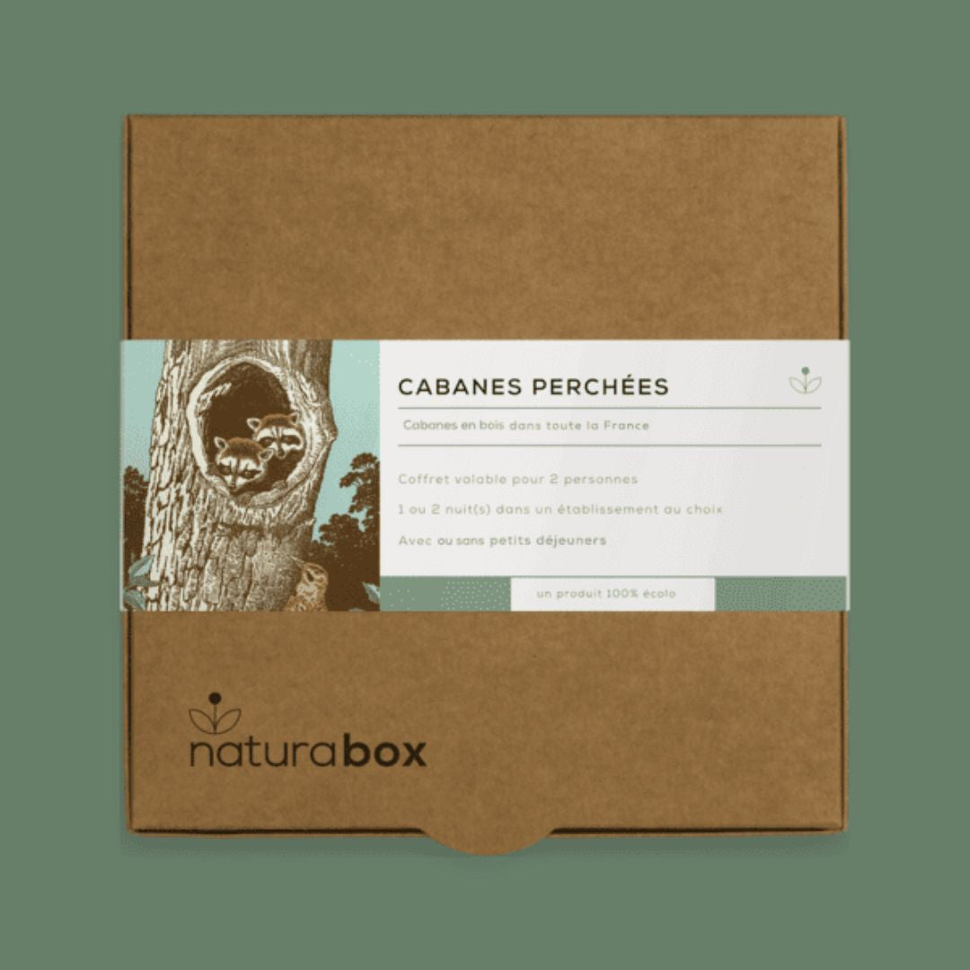 Coffret Cabanes Penchées NATURABOX