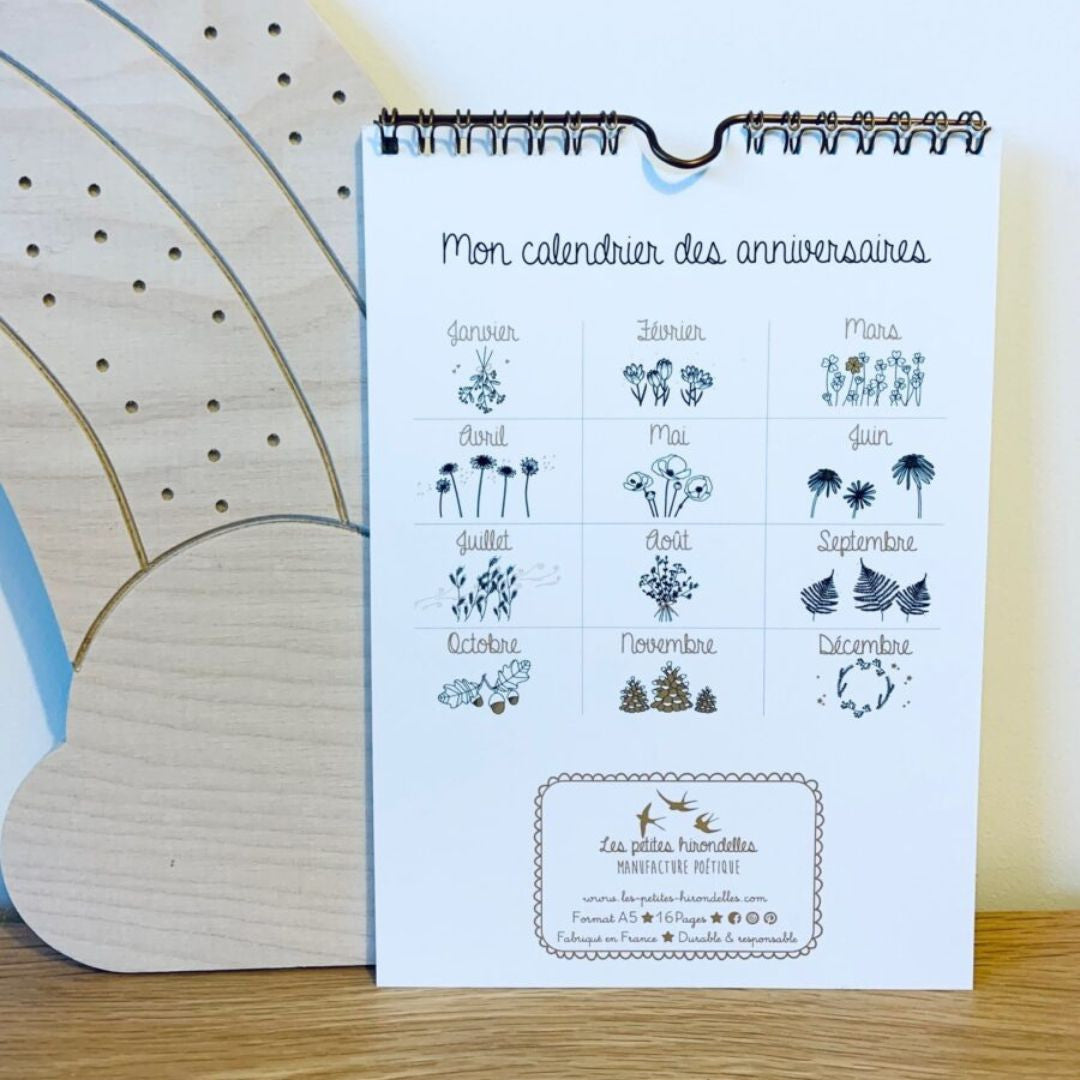 Calendrier des Anniversaires