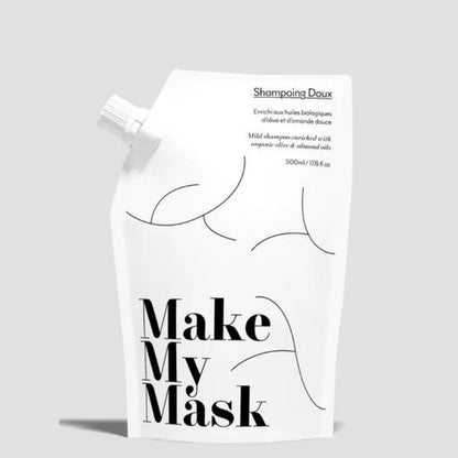 Eco-Recharge Shampoing Doux - MakeMyMask - Made In France