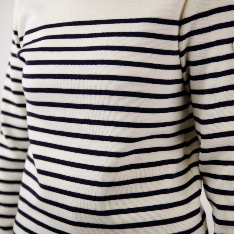 Marin Femme Pull Marin Made In France PULL MARIN FEMME BLEU