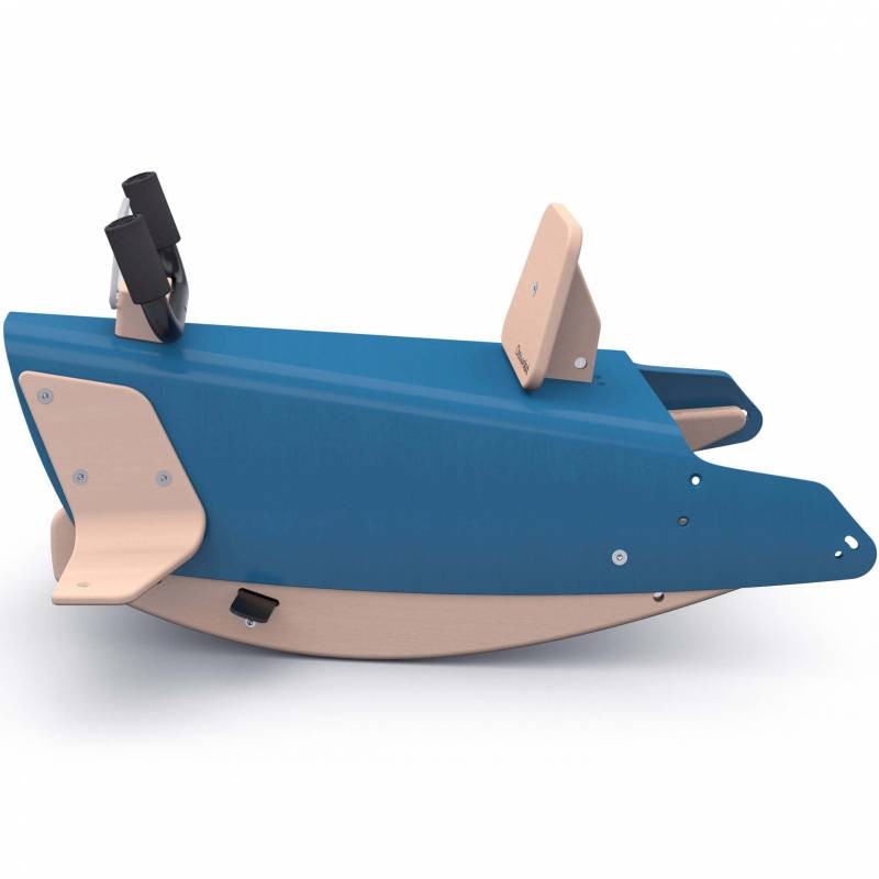 Bascule + porteur Avion 4 en 1 bleu foncé