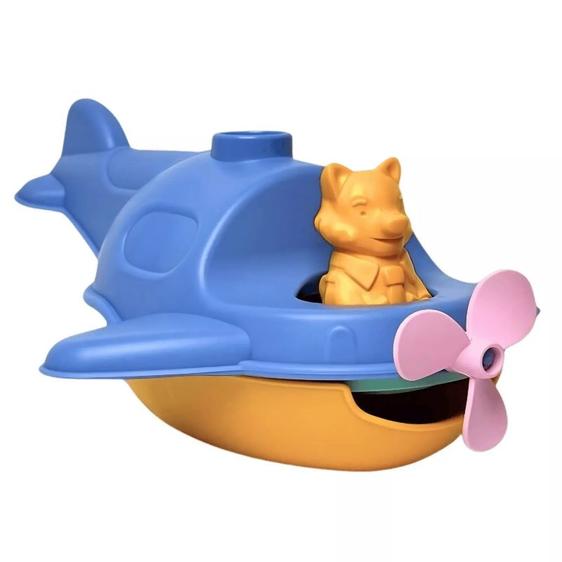 Jouet de Bain, Hydravion Bateau 2-en-1 et Figurine, Cadeau Noël Enfant 1 An