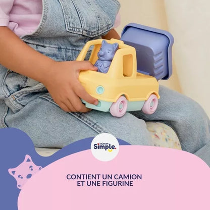 Jouet Véhicule, Camion Benne et Figurine dès 1 ans