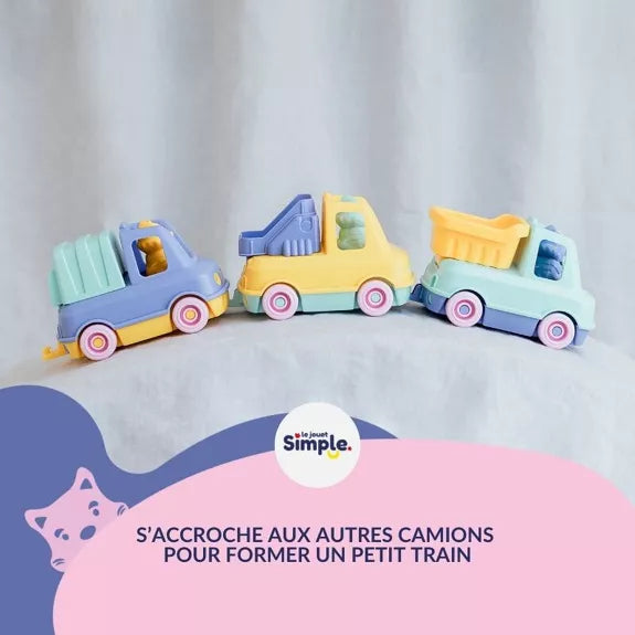 Jouet Véhicule, Camion Benne et Figurine dès 1 ans