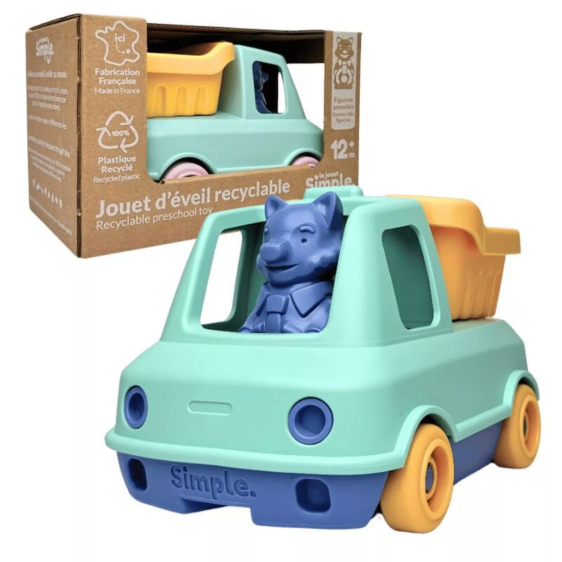 Jouet Véhicule, Camion Benne et Figurine dès 1 ans