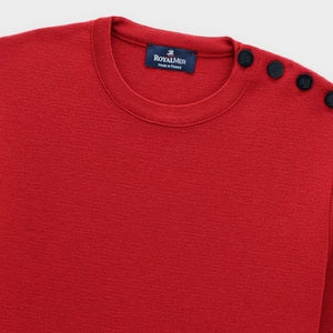 Pull marin uni KLASEL UH1 rouge