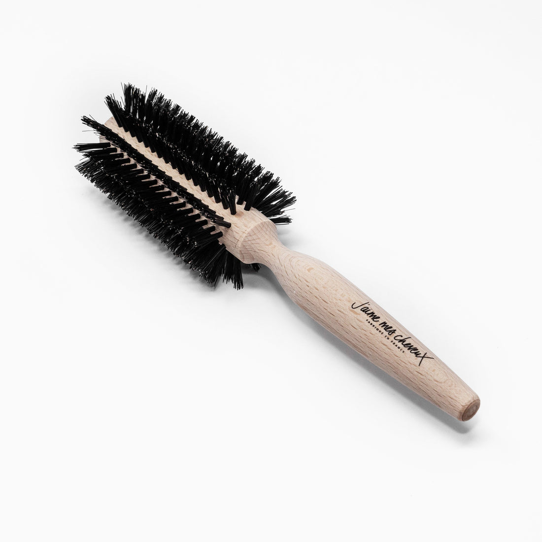 Brosse brushing en Poils de sanglier – Bois de Hêtre nature