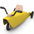 Porteur moto - 2 jouets en 1 jaune