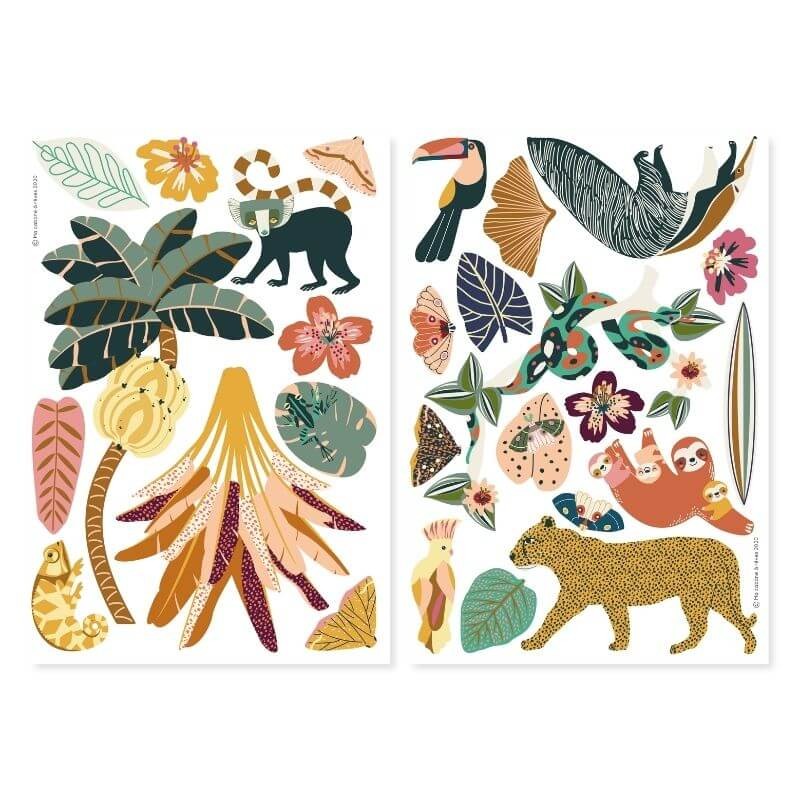 Magnet Animaux jungle made in France - Ma Cabane à Rêves