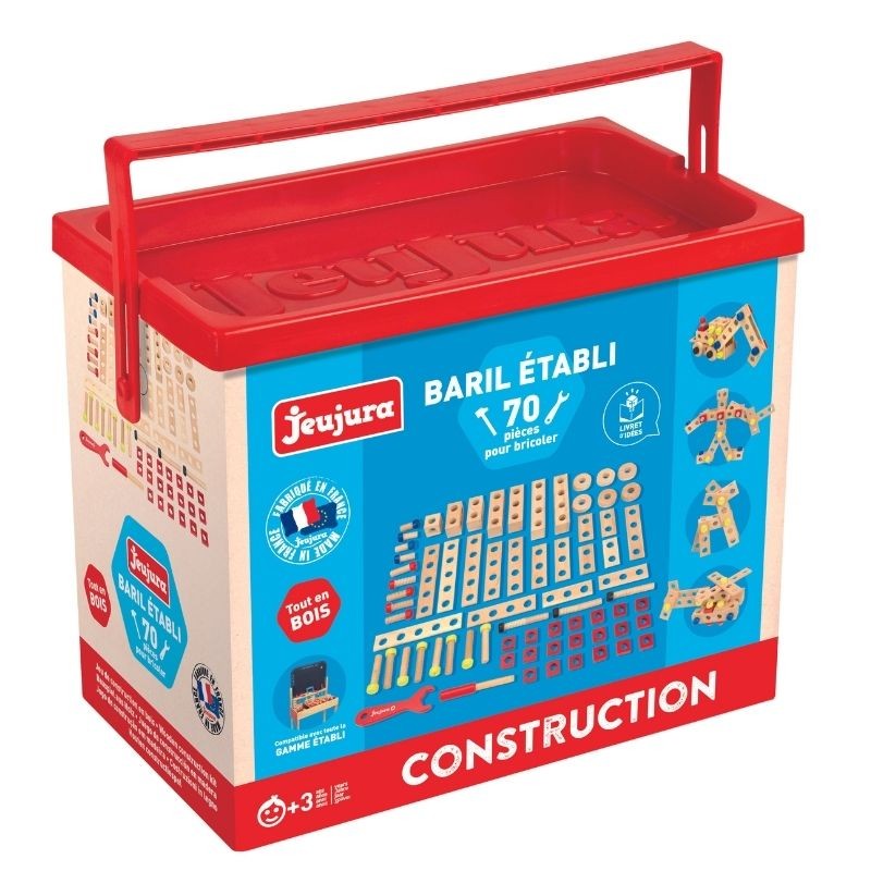 Baril Etabli - 70 pièces pour bricoler