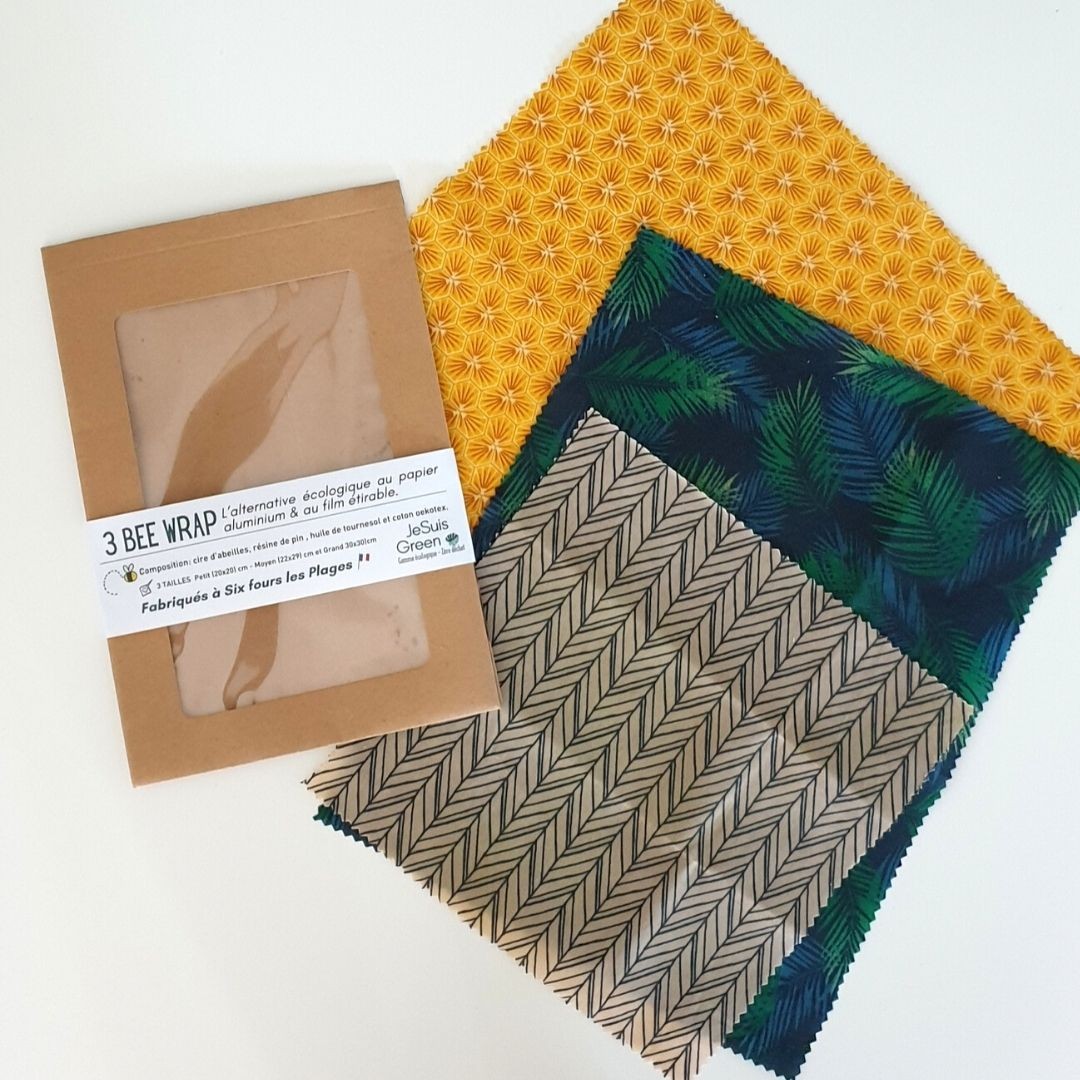 Emballage Bee Wrap - lot de 3