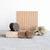 Dessous de verre en bois Hex - Minimum design - Eco-responsable et Made in france