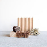 Dessous de verre en bois IKAWI  - Minimum design - Eco-responsable et Made in france
