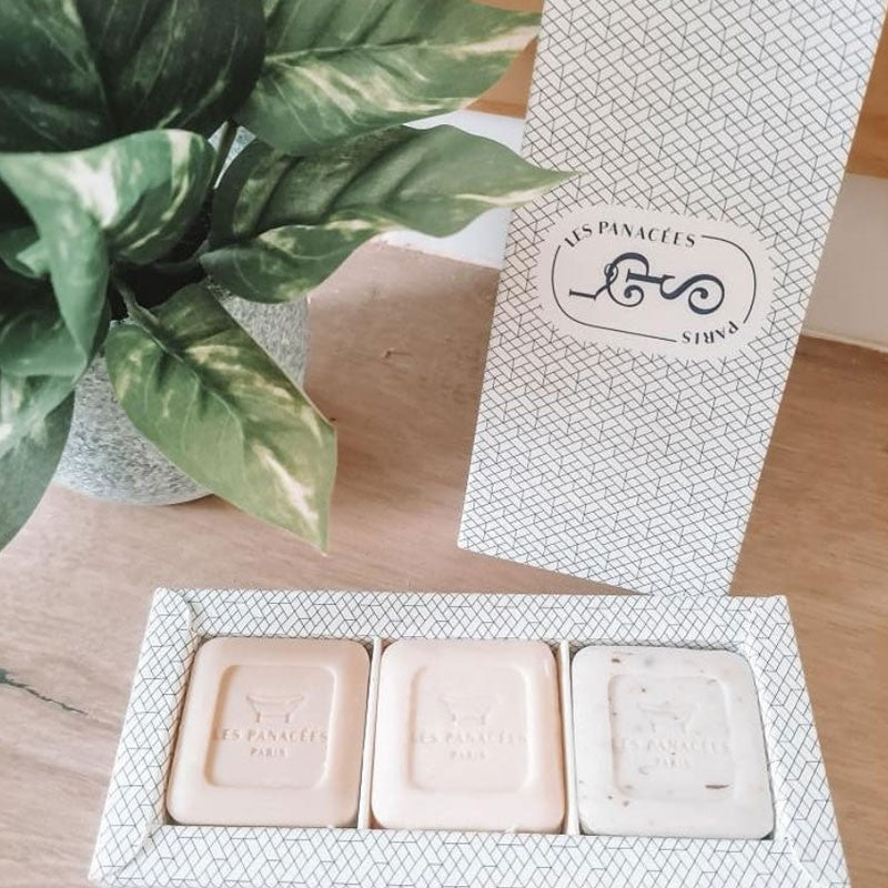 Coffret savons "Bouquet de nature" - zéro déchet et cosmétique bio Les panacées