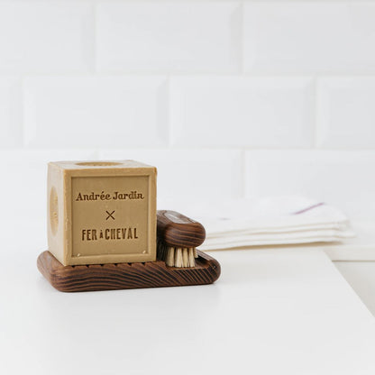 Coffret savon de Marseille et ensemble brosse à ongles Andrée Jardin