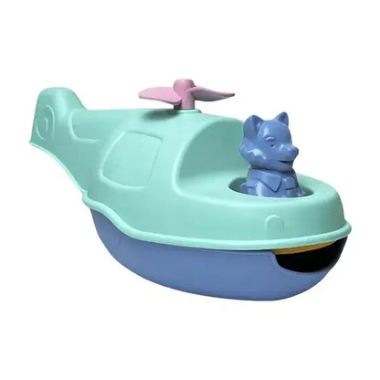 Jouet-de-Bain-Helicoptere-Bateau-2-en-1-Le-jouet-simple