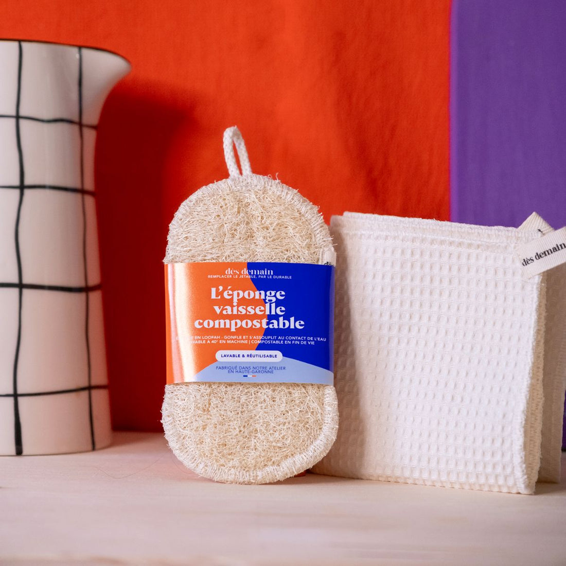 eponge lavable eco esponsable Des demain