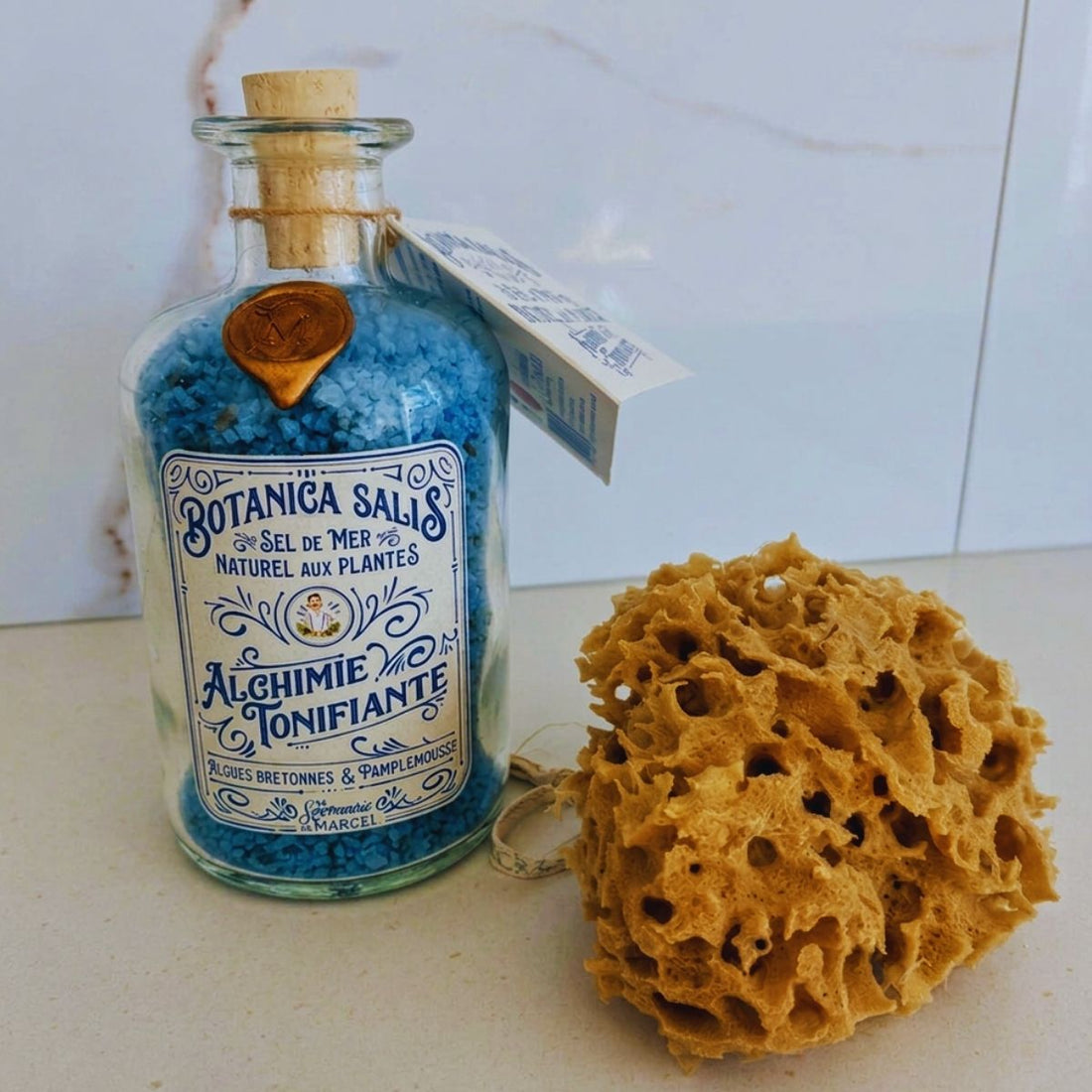 Sels de bain naturels aux plantes - Sel marin Tonifiant